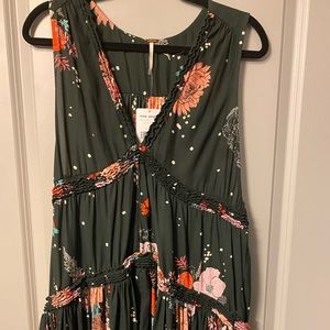 Boho flowy tunic top